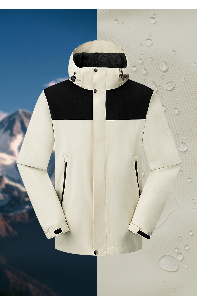 Windproof and water-proof three-in-one jacket 158-2399