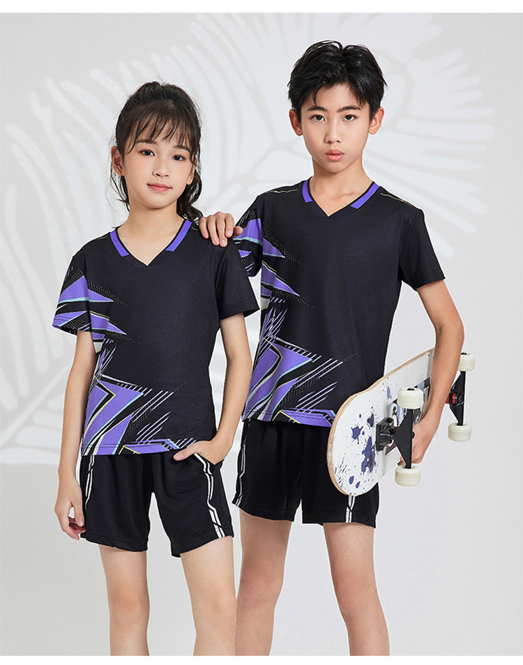 Table tennis, badminton and volleyball breathable sportswear single tops GB8-8905 children clothing