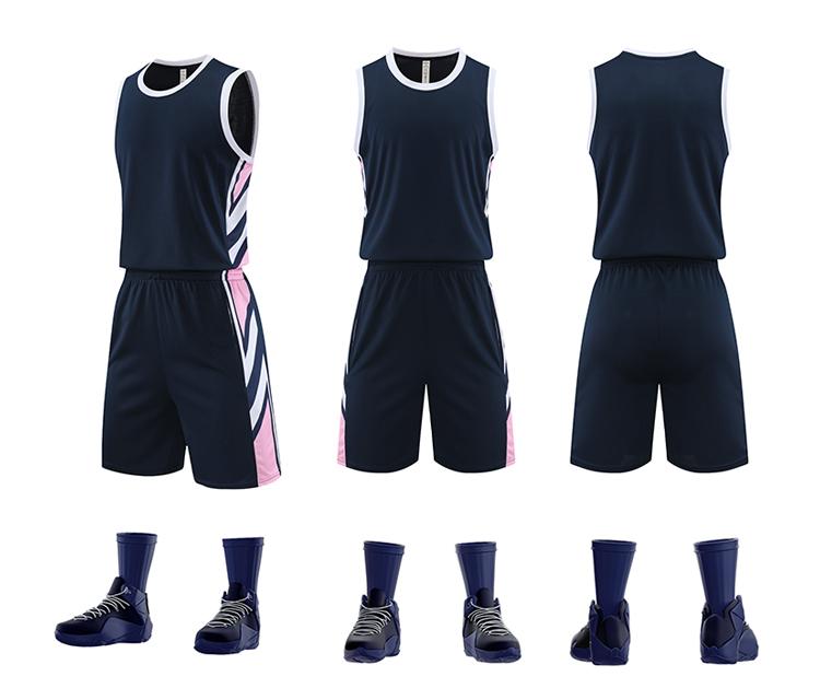 Breathable and comfortable basketball training suit set 176-L1023