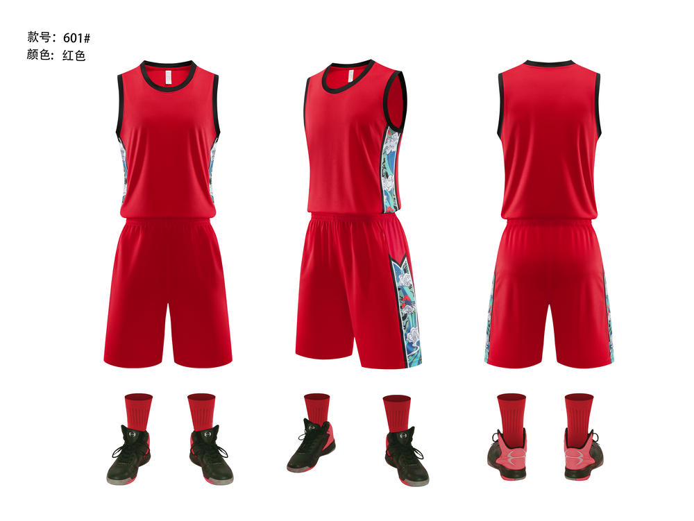 New Chinese style training basketball uniform GY1-601