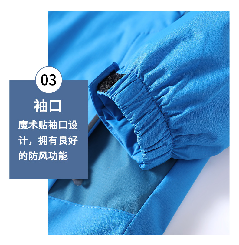 800g detachable hat, super thick composite fleece jacket, universal style GJ2-1399