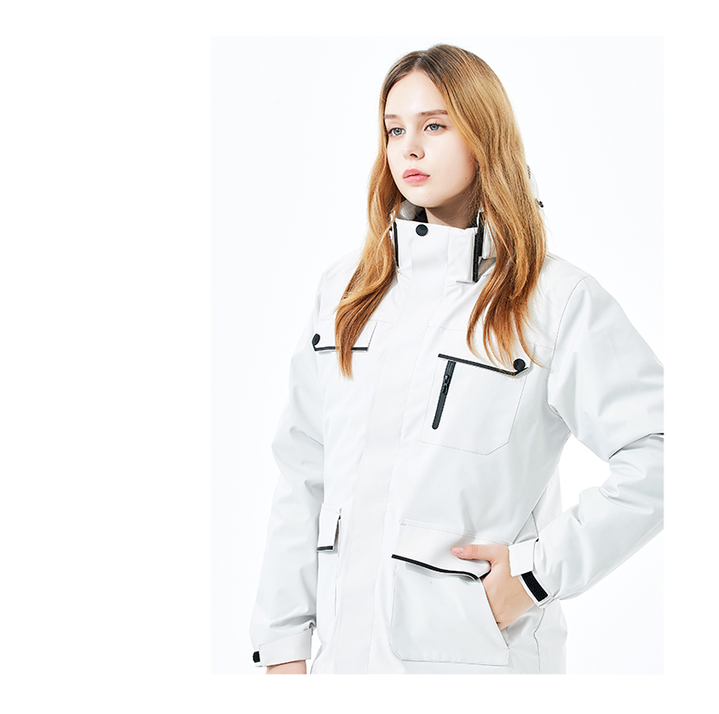 Warm and cold-proof down liner three-in-one detachable jacket P11-8809 down model