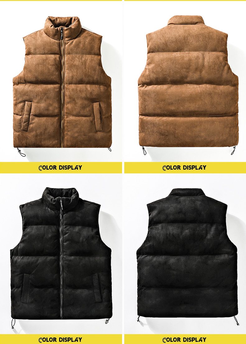 Autumn and winter warm and cold-proof thick vest KD3-41-MJ-K801