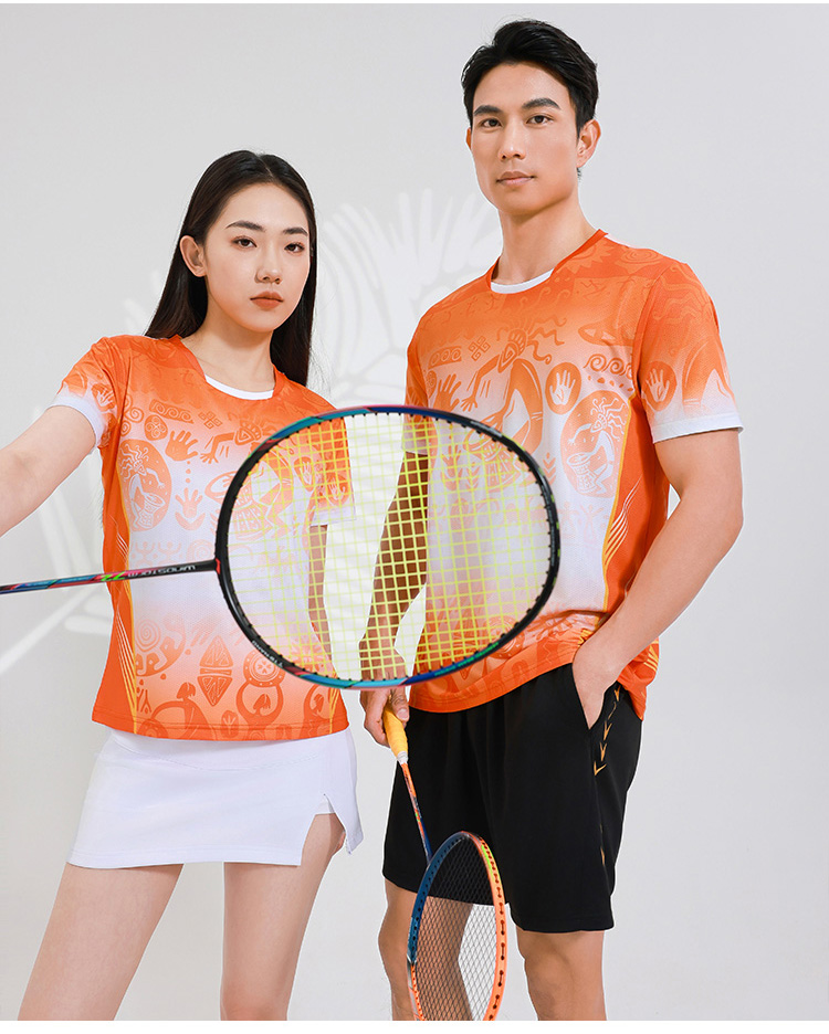 Table tennis badminton volleyball quick-drying competition uniform single top GB8-8902 women