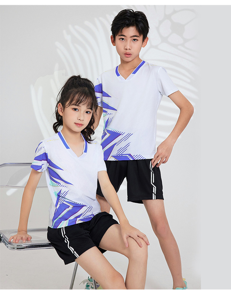 Table tennis, badminton and volleyball breathable sportswear single tops GB8-8905 children clothing