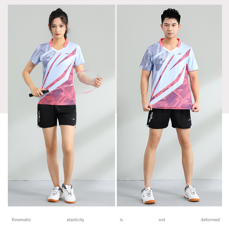 Badminton clothing breathable sports competition top GM2-3052 men