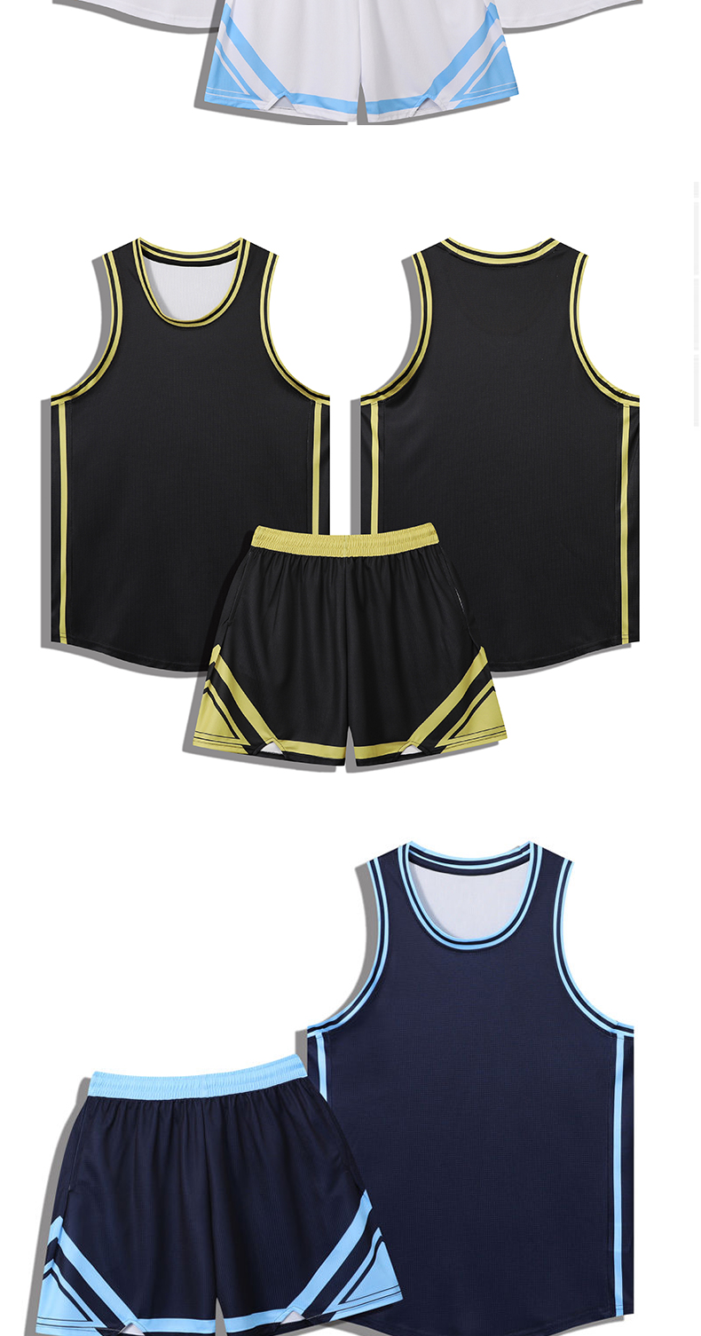 168g American style basketball jacquard basketball uniform GY2-A076