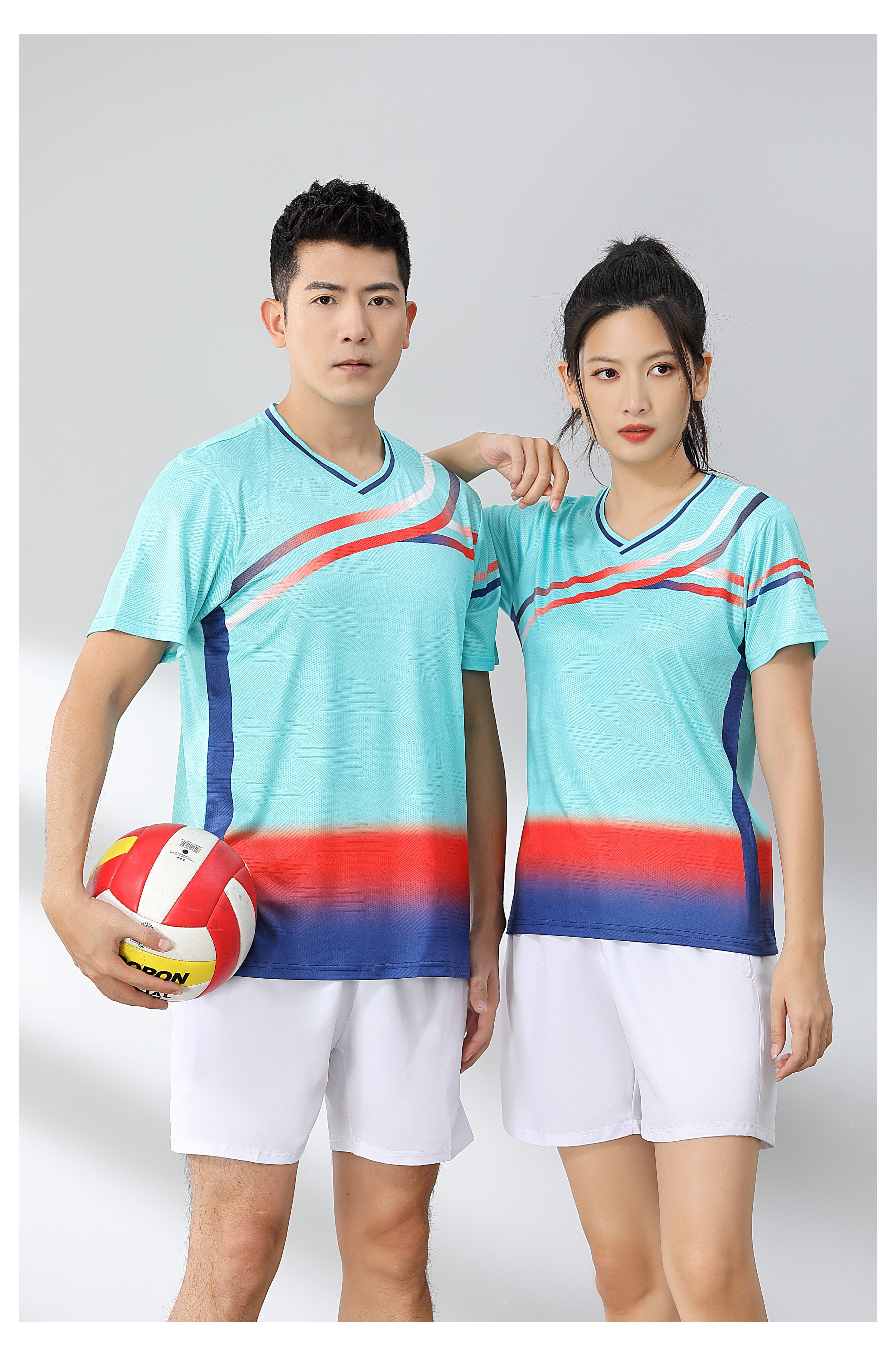 Badminton training suit short-sleeved top 120-1890 for women