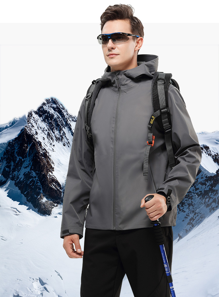 Outdoor water-repellent thin single-layer jacket 158-399