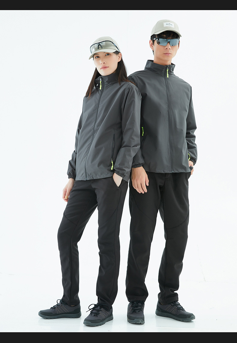 Thin single-layer outdoor stand-up collar jacket YZ02-K22