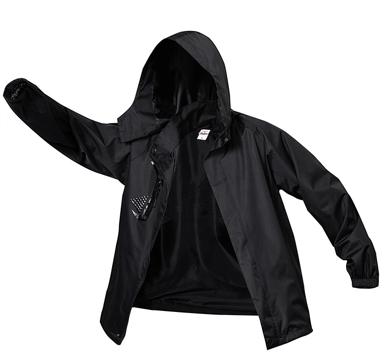 600g thin single-layer jacket with detachable hat GJ25-F1011