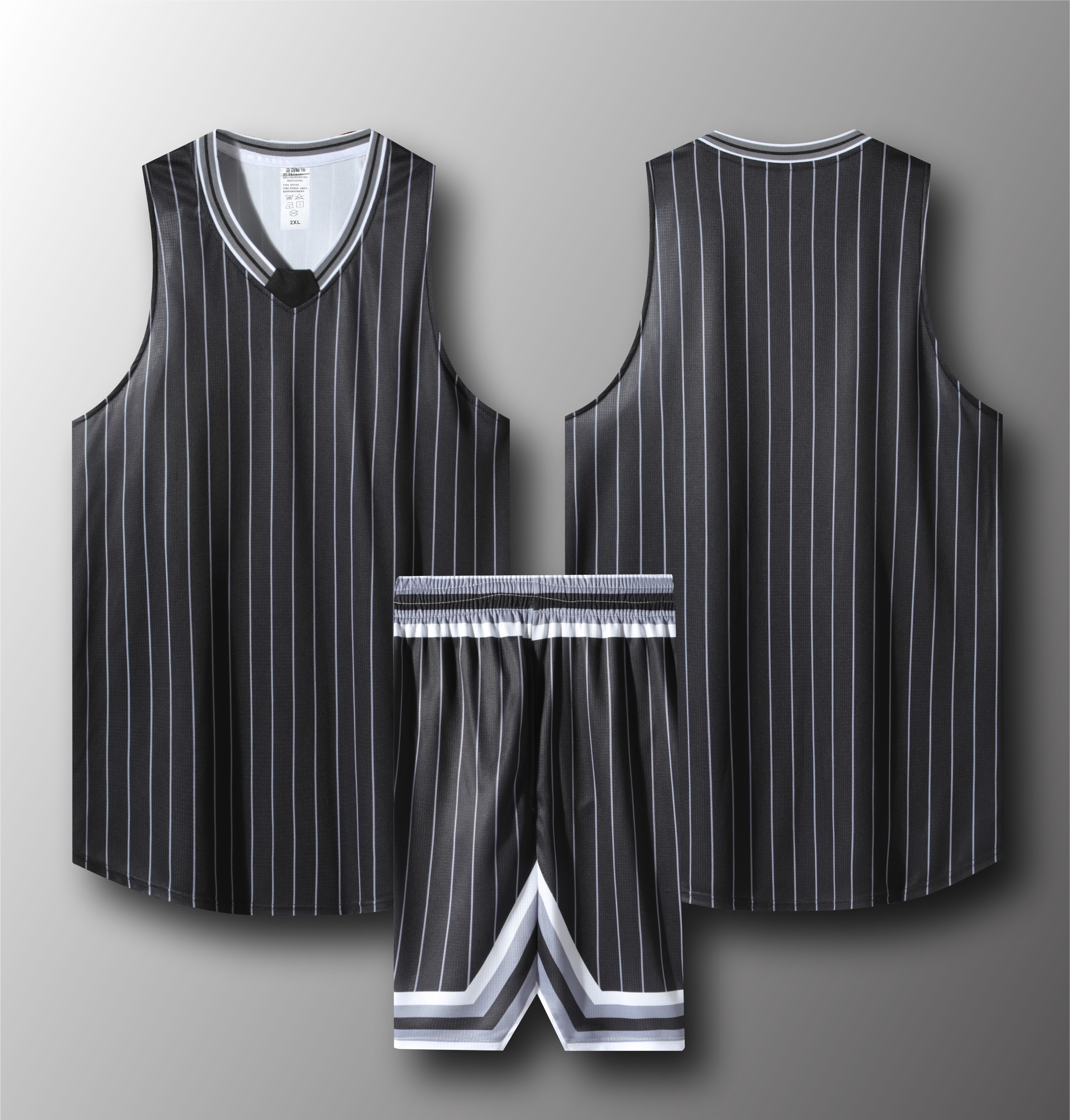 American Drew League breathable sports basketball uniform set 120-1925