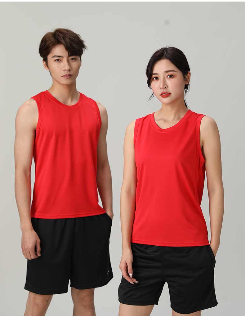 180g quick-drying breathable sleeveless vest GJ44-2102