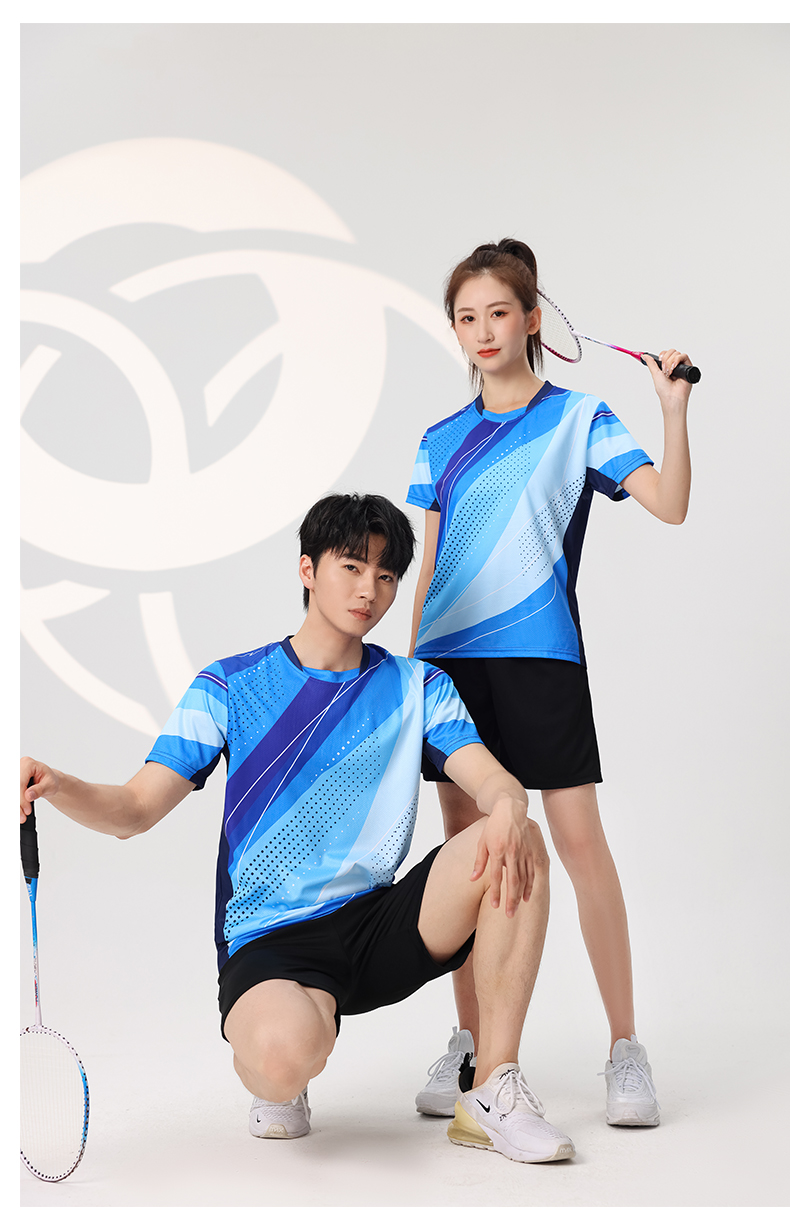 Sports style badminton competition training suit top GB7-275 children style