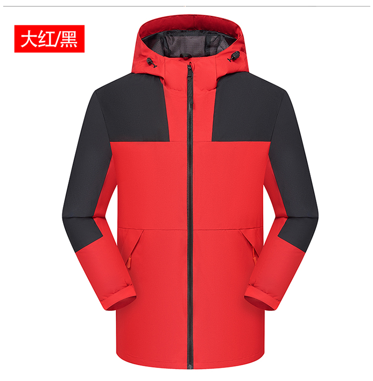 Outdoor mountaineering net lining single layer jacket 158-9088