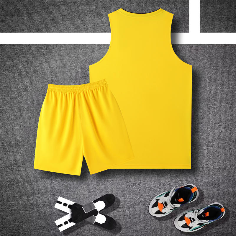 Vertical striped Mitong sports basketball uniform set 120-1931