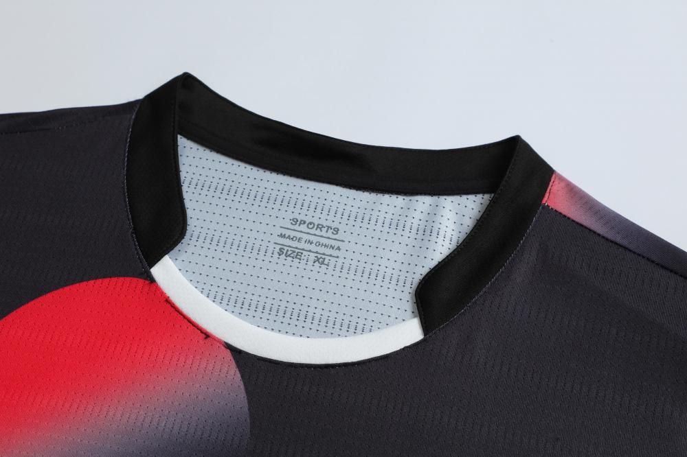 Polyester-ammonia Tianxing mesh sports quick-drying breathable badminton suit 120-1887 adult model