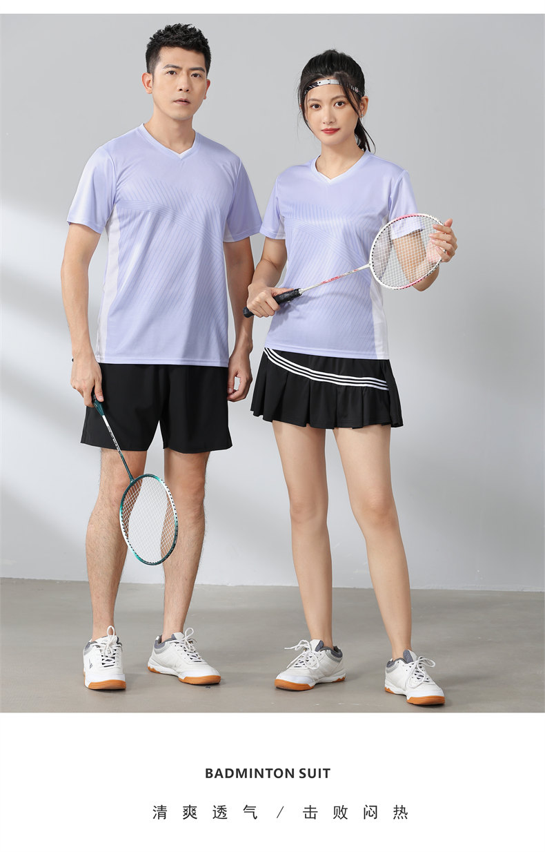 Sports breathable perspiration couple badminton suit 120-904