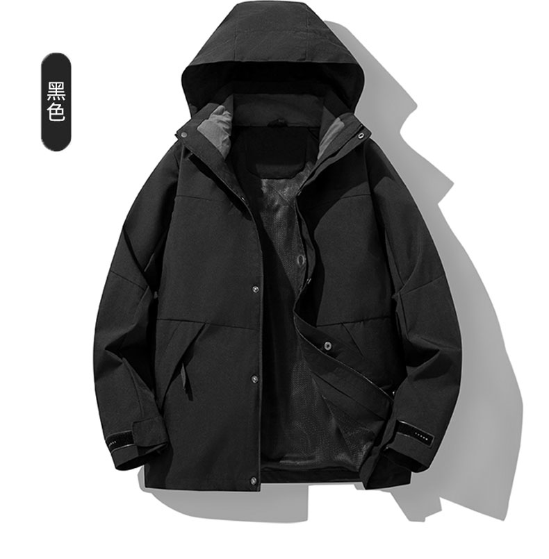 Outdoor couple windproof and waterproof single layer jacket KN-9188