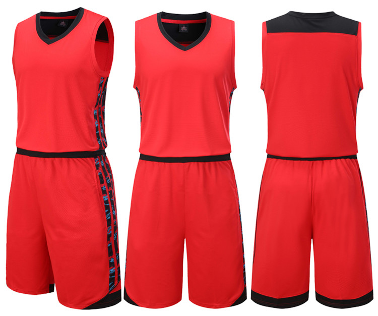 170g quick-drying breathable basketball suit for men GY8-1712