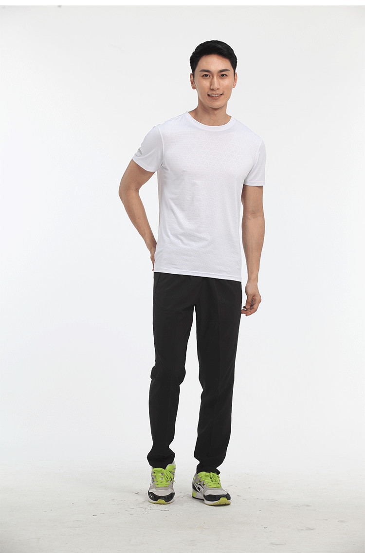 Four-way stretch woven sports casual trousers men GJ3-9501