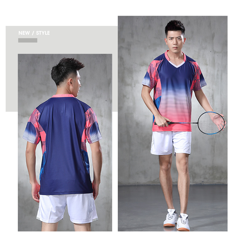 180g quick-drying butterfly net sports casual short-sleeved suit men GM2-3012 men