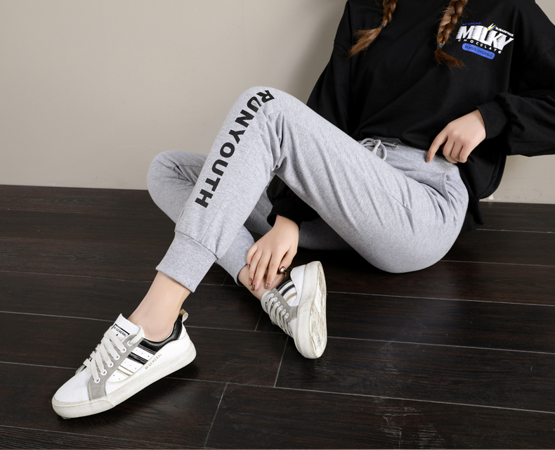 Elastic loose sports casual trousers for women G32-95029