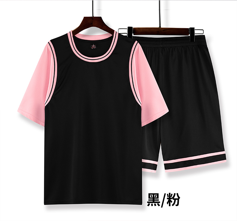 Quick-drying sports fake two-piece basketball suit GB12-A33