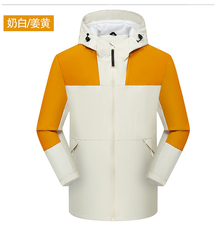 Outdoor mountaineering net lining single layer jacket 158-9088