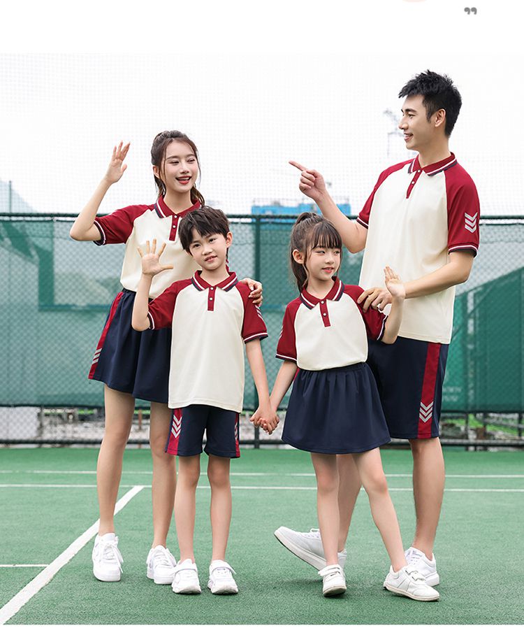 Primary and secondary school students school uniform casual short skirt KH2-692-6666 short skirt