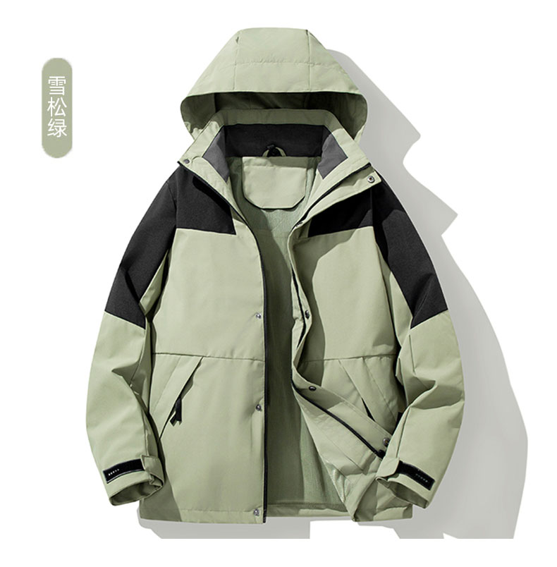 Outdoor couple windproof and waterproof single layer jacket KN-9188