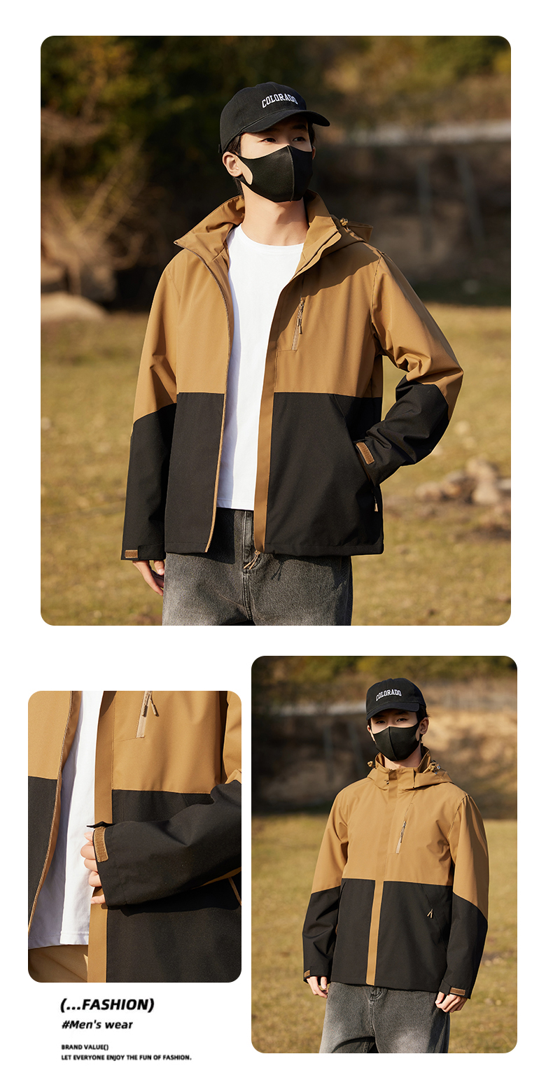 Spring and Autumn Mountain Outdoor Single-layer Jacket KL1-96518 Men