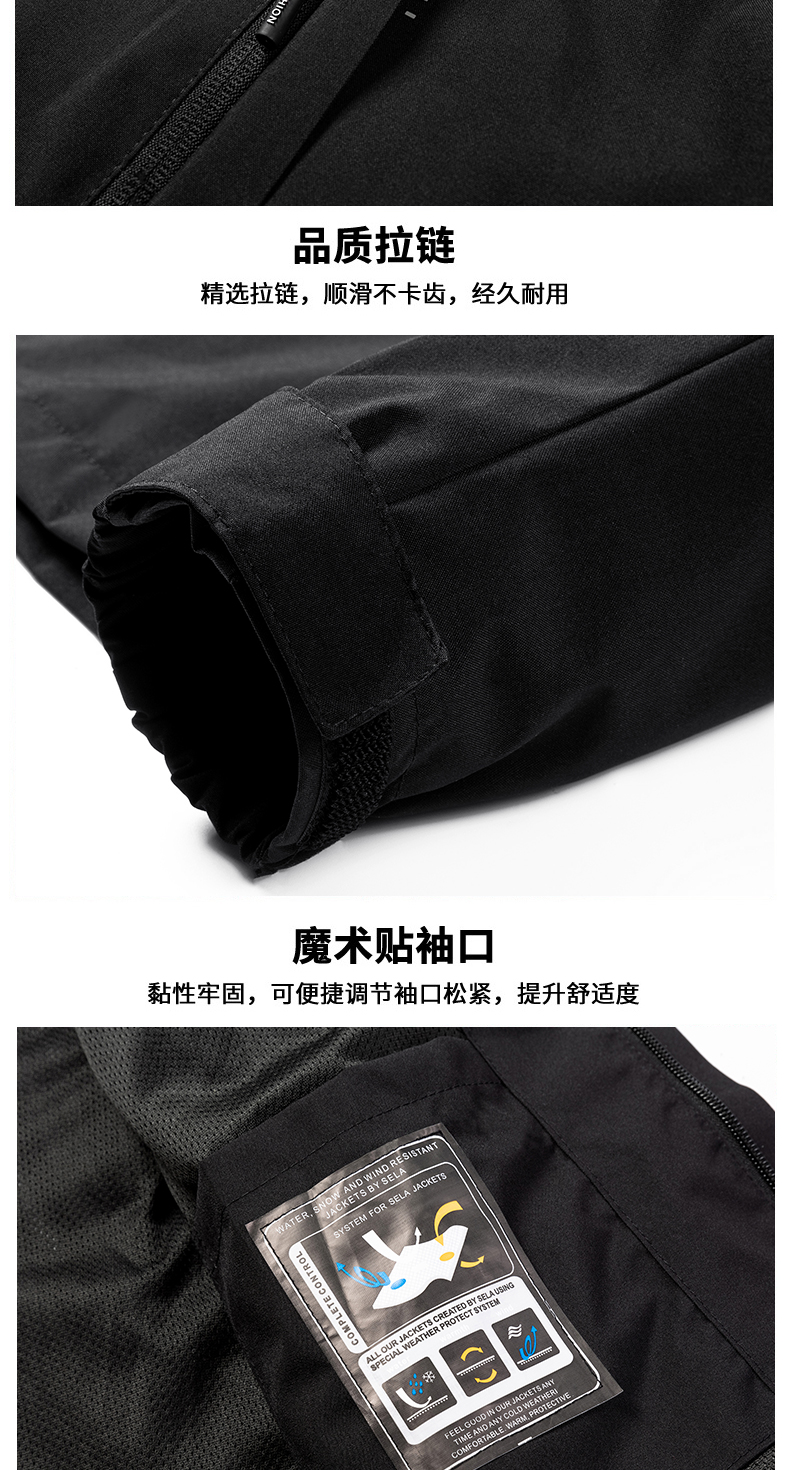 Spring and autumn windproof and waterproof single-layer jacket for women KM3-6266