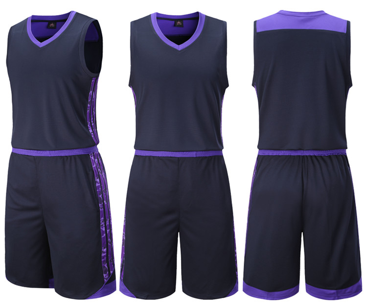 170g quick-drying breathable basketball suit for men GY8-1712