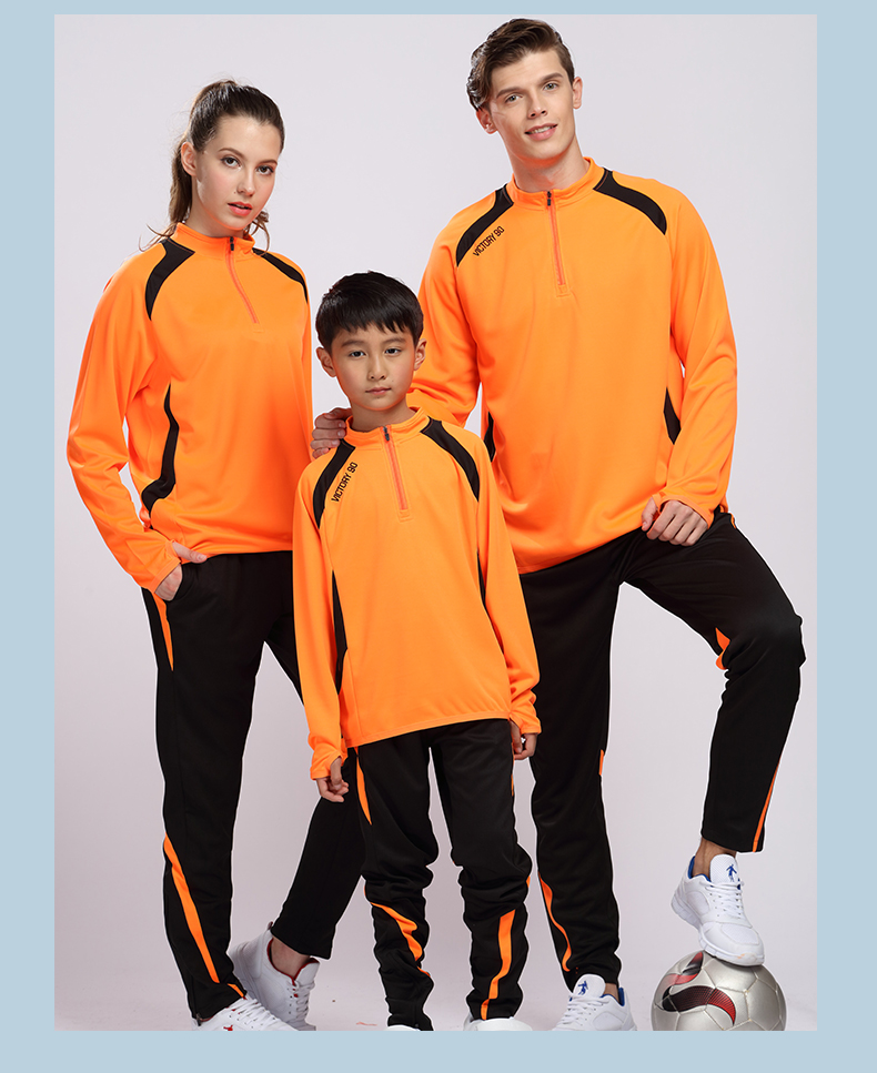 Comfortable and breathable football training suit tops for children G16-5523 ​​children tops