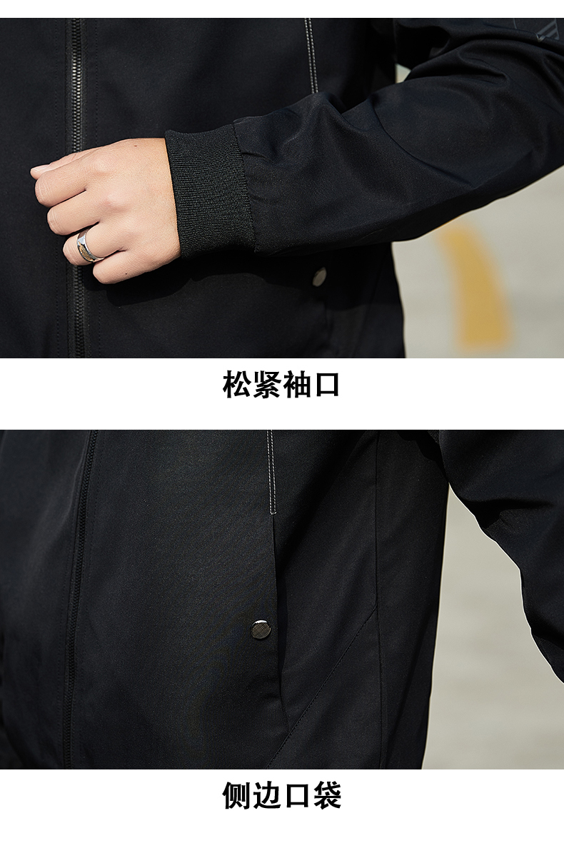 Men stand collar casual jacket spring and autumn youth jacket KR-2631