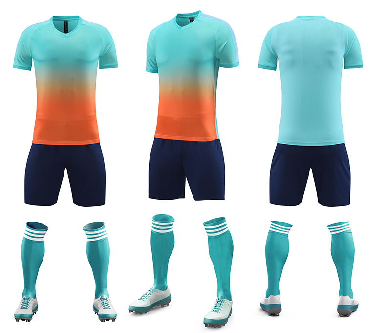 Gradient football training suit GB7-6806