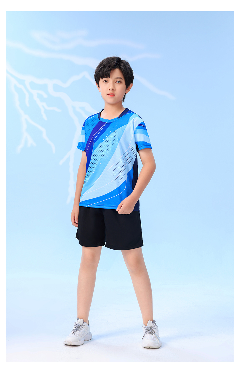 Sports style badminton competition training suit top GB7-275 men