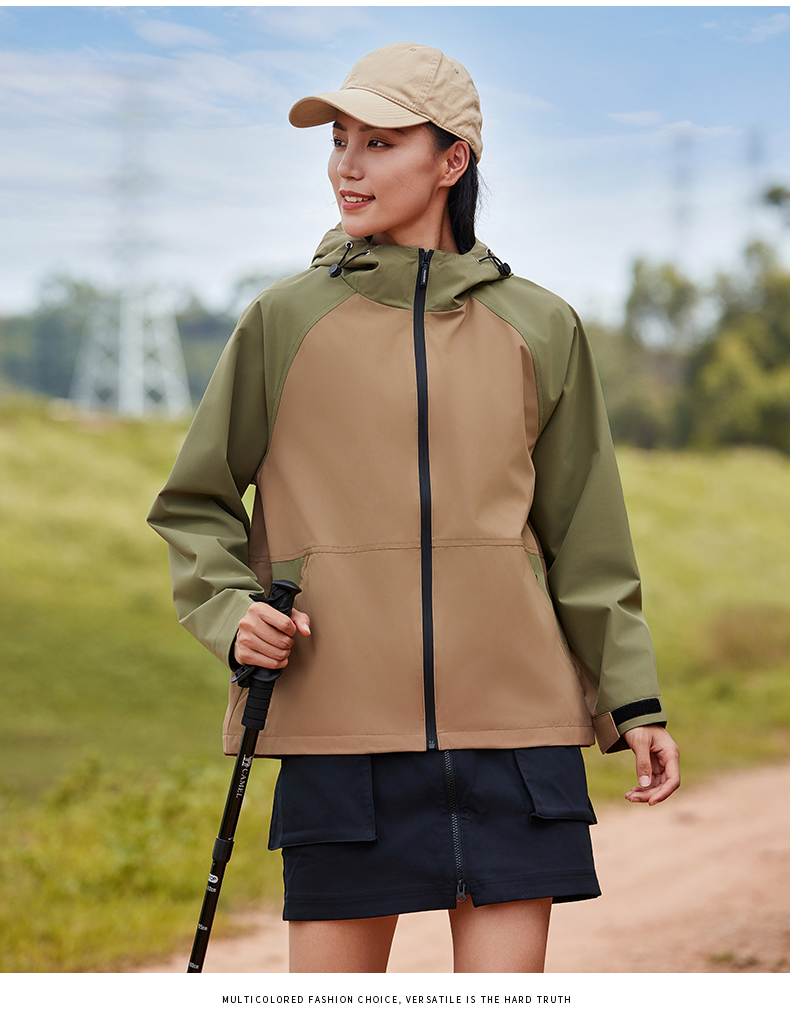 Outdoor thin three-proof mesh jacket W01-X55