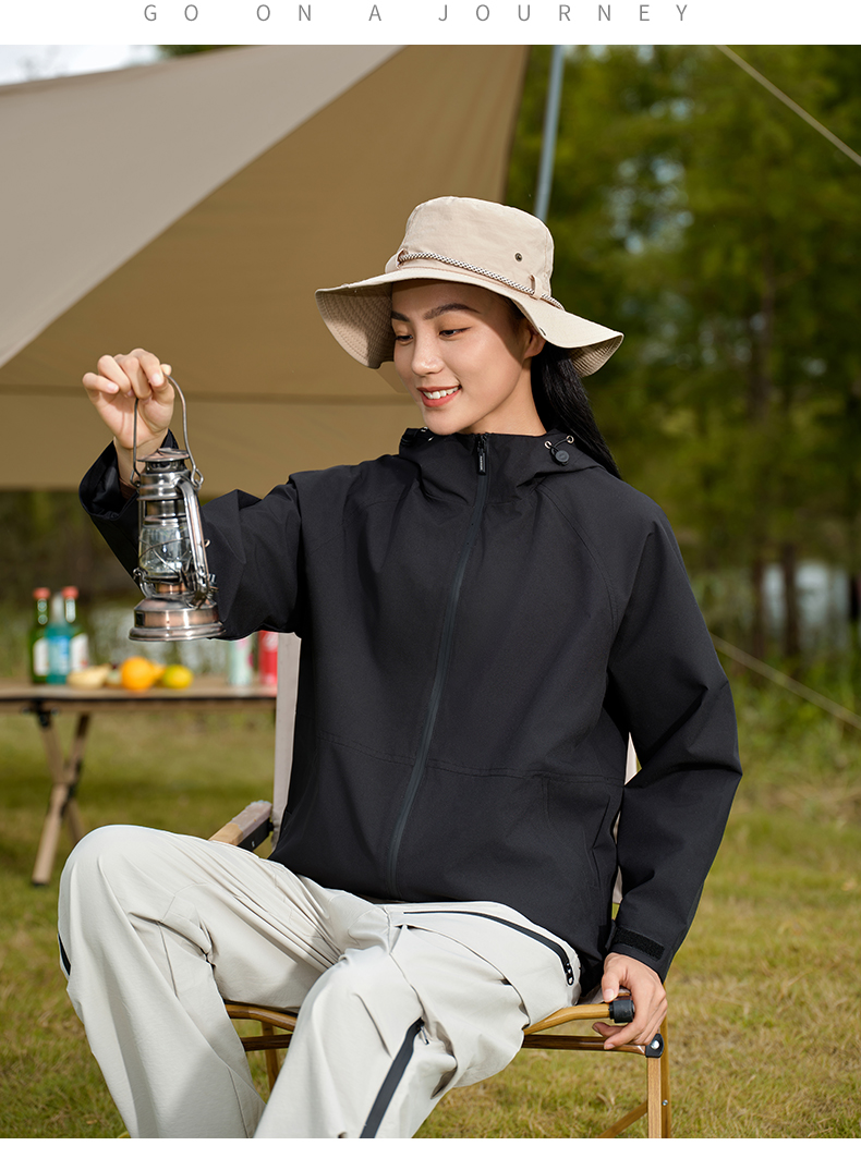 Outdoor thin three-proof mesh jacket W01-X55