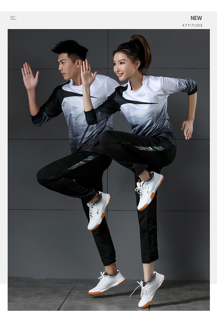 180g quick-drying casual badminton clothing long-sleeved tops men GM2-3010-1 tops men