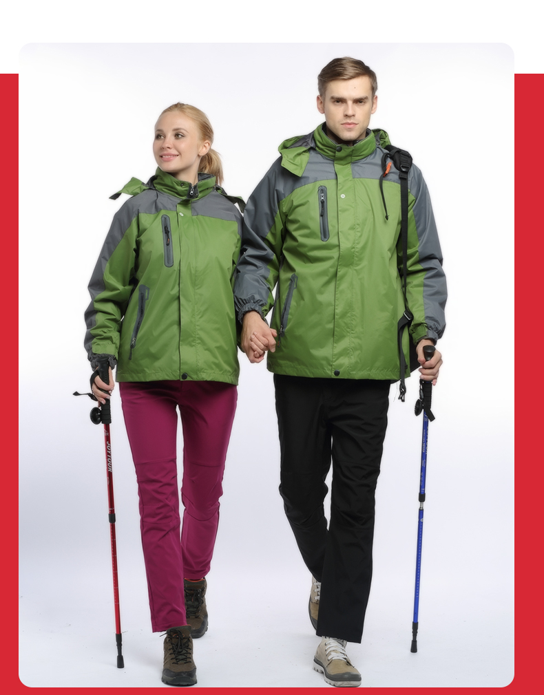 Polyester pongee windproof and waterproof single-layer jacket GJ25-F1033