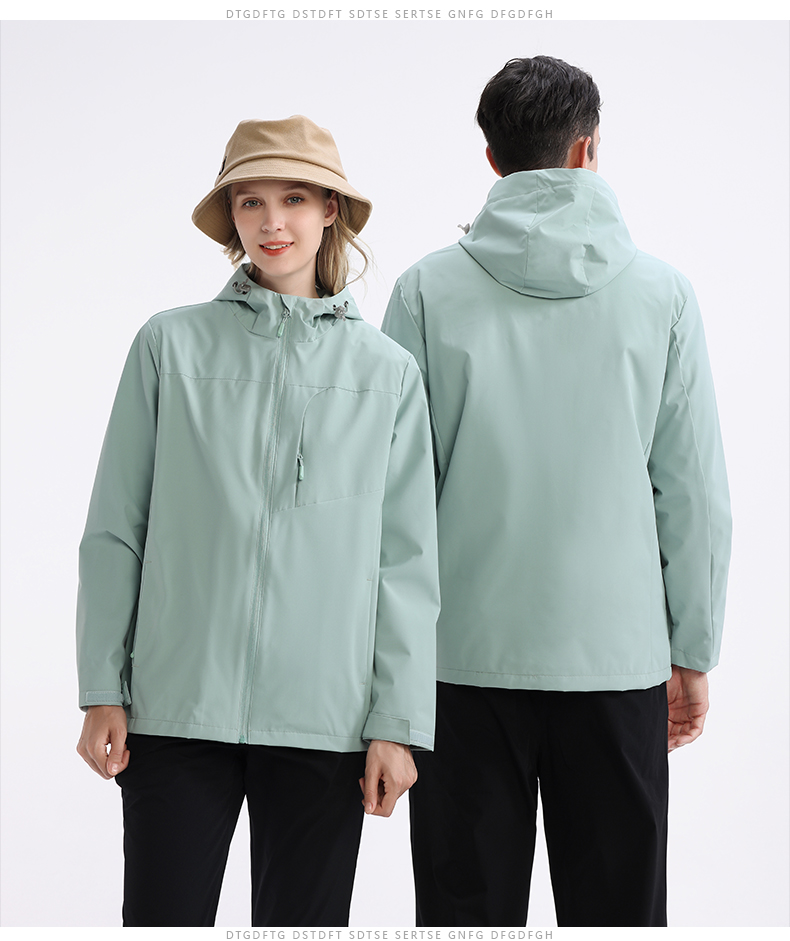 Outdoor windproof and rainproof high elastic polyester warm thin jacket GT3-9211