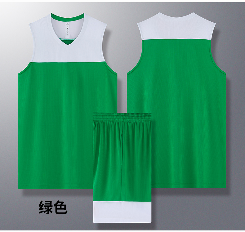 Breathable training and competition basketball suit suit for adults GB12-A015 for adults