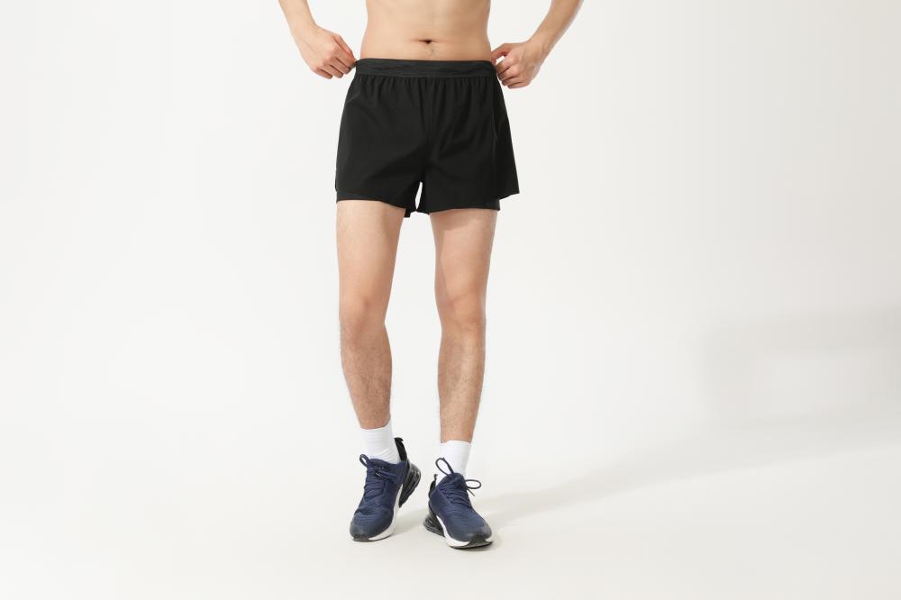 Track and field running shorts with back zipper pockets GJ3-3904