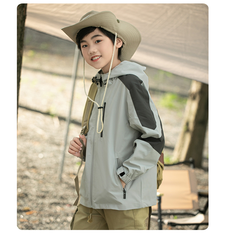 Children outdoor waterproof single-layer jacket KD-1699 children style