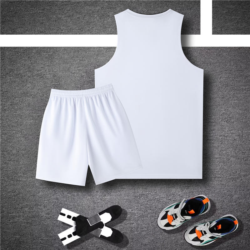 Vertical striped Mitong sports basketball uniform set 120-1931