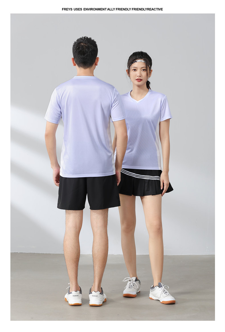 Sports breathable perspiration couple badminton suit 120-904