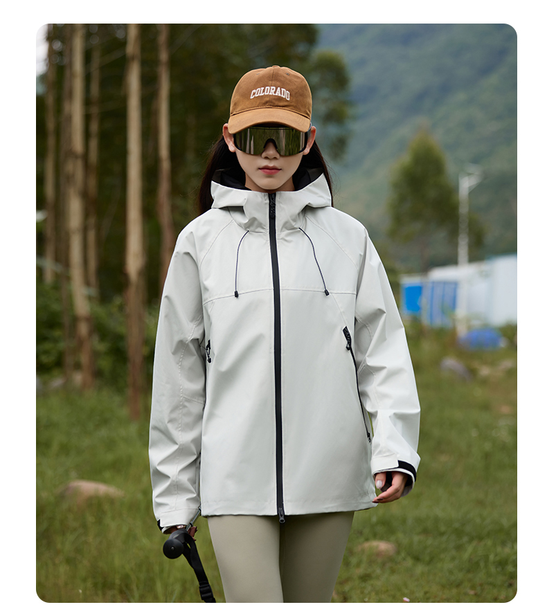 Couple outdoor single layer jacket KL1-6697