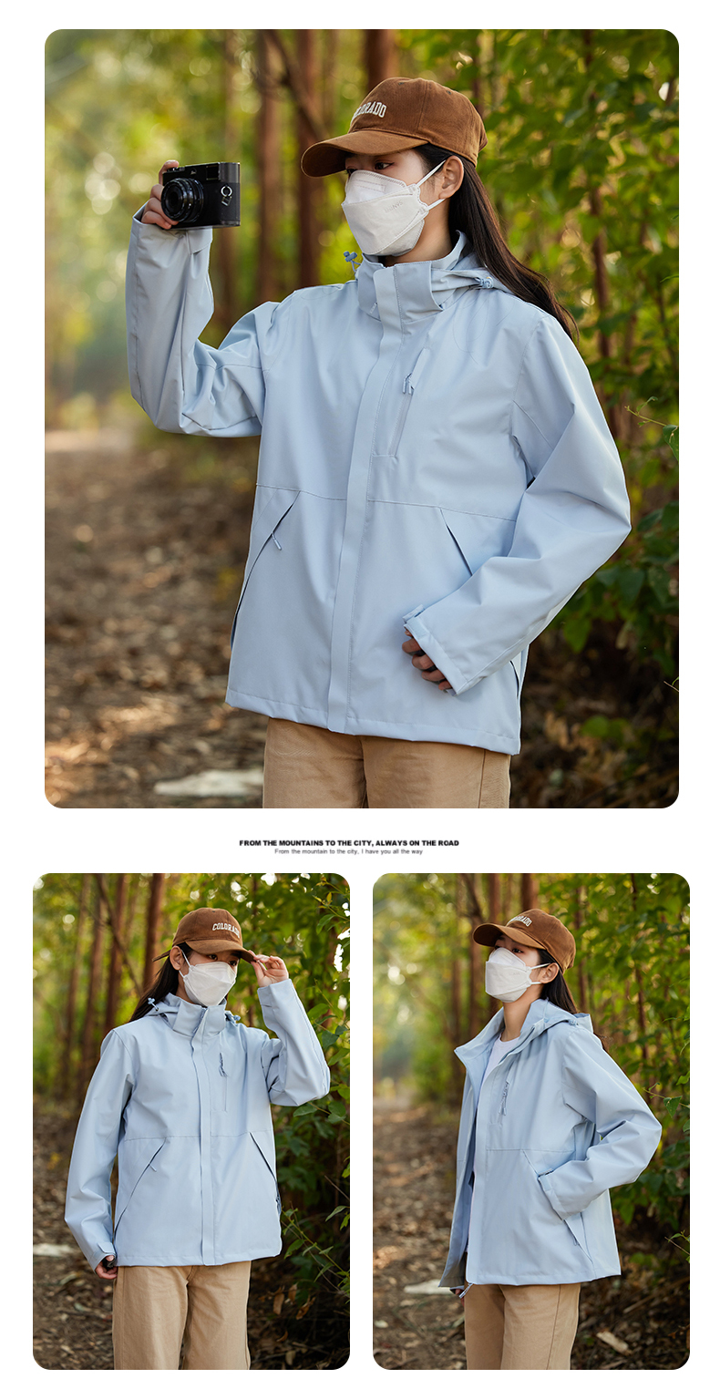 Spring and Autumn Mountain Outdoor Single-layer Jacket KL1-96518 Women